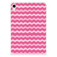Apple iPad mini 6 (2021) Hippe Hoes Waves Pink - thumbnail