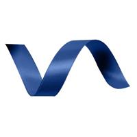Vaessen Creative • satijn lint 6mmx10m donker blauw - thumbnail