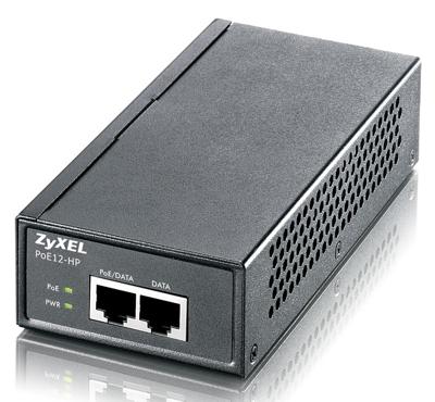 ZyXEL - PoE12 - 802.3af stroomvoorziening/injector (tot 15,4 watt) via ethernet-kabel (10/100 base-T)