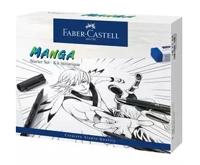 Faber Castell fc-167152 tekenstift faber-castell pitt artist pen manga starterset - thumbnail