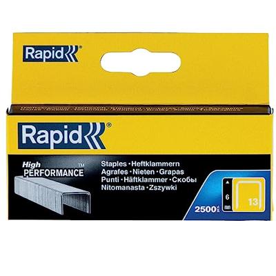 Rapid Nietjes 13/6, gegalvaniseerd, doos van 2.500 nietjes