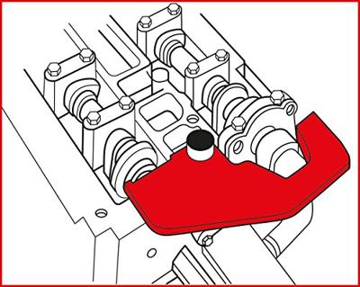 KS Tools 4004150 Motorinstelgereedschapsset voor Ford, 5-delig