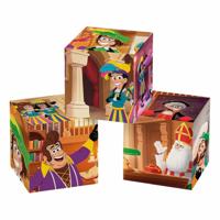 Clementoni blokkenpuzzel sinterklaas - 12st. - thumbnail