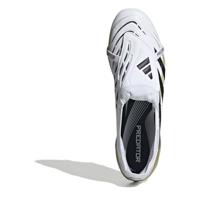 adidas Predator Elite FT Gras Voetbalschoenen (FG) Wit Zwart Goud - thumbnail