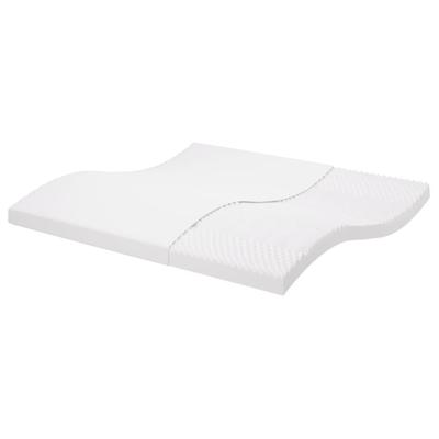 Schuimmatras 7 zones hardheid 20 ILD 200x200 cm wit Schuimmatras 7 zones hardheid 20 ILD 200x200 cm wit