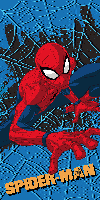 Spiderman handdoek 70 x 140 cm - Polyester - thumbnail