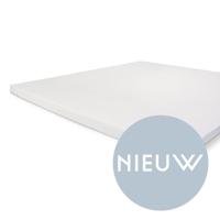 Walra - Hoeslaken Crispy Cotton Topper - 140x200 - Wit - thumbnail