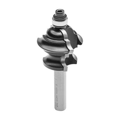 ENT Multiprofielfrees HM met lager R3.2, kolf 8mm - 7915520 - 7915520