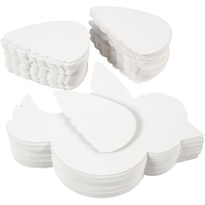 Creativ Company Vogel, l: 25 cm, 400 gr, wit, 100 set/ 1 doos