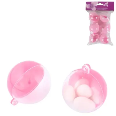 Hangerbal roze 5 cm set van 6 | 32 stuks