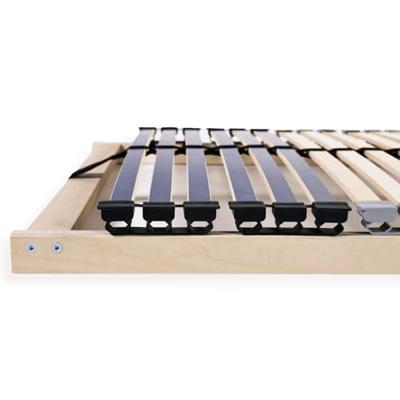 Lamelbodem Bruin 70 x 190 cm Hout en Plastic