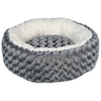 Trixie hondenmand kaline rond grijs/creme 50x50 cm - thumbnail