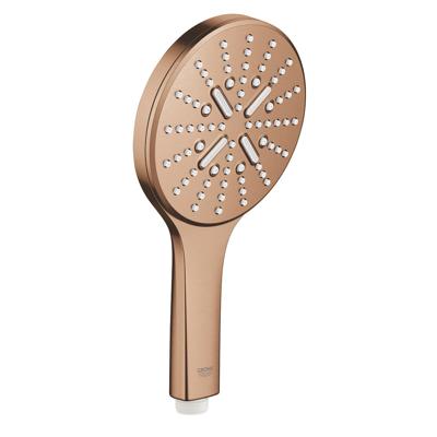 Handdouche GROHE Rainshower SmartActive 130 Rond 13cm Warm Sunset Geborsteld