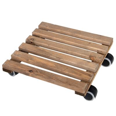 Esschert Design trolley bruin vierkant indoor