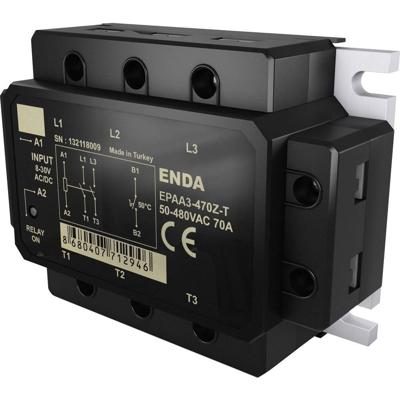 Enda Halfgeleiderrelais EPAA3-440Z 40 A Schakelspanning (max.): 480 V/AC 1 stuk(s) Enda Halfgeleiderrelais EPAA3-440Z 40 A Schakelspanning (max.): 480 V/AC 1 stuk(s)