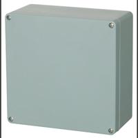 Fibox P 252612 7094370 Universele behuizing 250 x 255 x 120 Polyester Zilver-grijs (RAL 7001) 1 stuk(s) - thumbnail