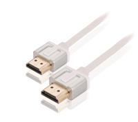 High Speed HDMI kabel met Ethernet HDMI-Connector - HDMI-Connector 1.00 m Wit - thumbnail