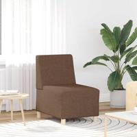 Fauteuil 55 cm stof bruin - thumbnail