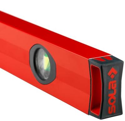 Sola Alu-Waterpas X-profiel BIGX50, 50cm 2 libellen 0,50mm/m rood - 01370701 - 01370701 - thumbnail