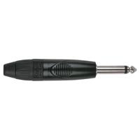 DAP 6.3mm Jackplug X-Type Mono zwart - thumbnail