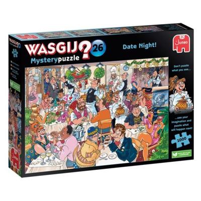 Jumbo Wasgij mystery 26 legpuzzel - date night!, 1000st.