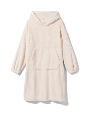 HEMA Dames snuggle hoodie teddy crème