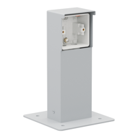 Niko Hydro Tuinpaal met een inbouwdoos en grondplaat 700-36910 - thumbnail