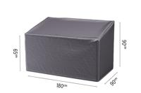 AeroCover | Loungebankhoes Hoge Rug 180 x 90 x 65/90(h) cm - thumbnail