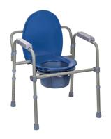 Opvouwbare toiletstoel 3in1 KT100AM - thumbnail