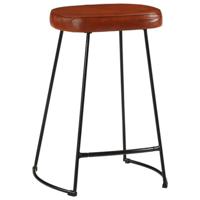 Barkrukken 2 st 41x29x62 cm donkerbruin - thumbnail