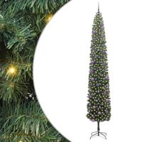 VidaXL Kunstkerstboom groen 270 cm pvc en staal en kunststof - thumbnail
