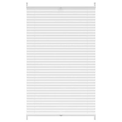 VidaXL Plisséjaloezie 80x125 cm wit VidaXL Plisséjaloezie 80x125 cm wit