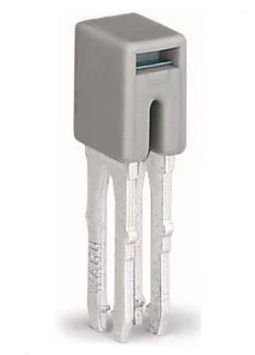 WAGO 283-402 Dwarsbrug Grijs 50 stuk(s)