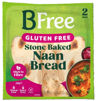 BFree Gluten Free Stone Beaked Naan Bread - thumbnail