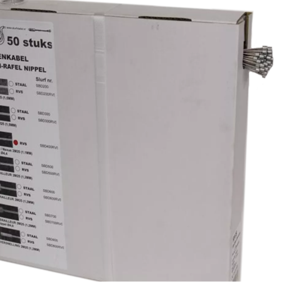 SLURF derailleur-binnenkabel "shimano" derail.inner cab. shimano sst 50psc.+caps