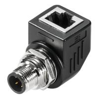 Weidmüller IE-AD-M12DRJ45-MF-90 1514940000 Adapter, haaks 1 stuk(s) - thumbnail