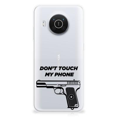 Nokia X10 | X20 Silicone-hoesje Pistol DTMP