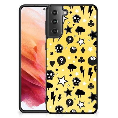 Telefoonhoesje Samsung Galaxy S21 Punk Geel