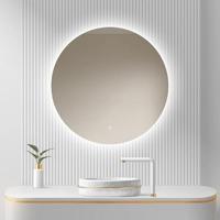 Loxa - Ronde Badkamerspiegel Lena met Led 80cm - Dimbaar - Condensvrij vlak - Duurzame kwaliteit - Eenvoudige installatie - thumbnail