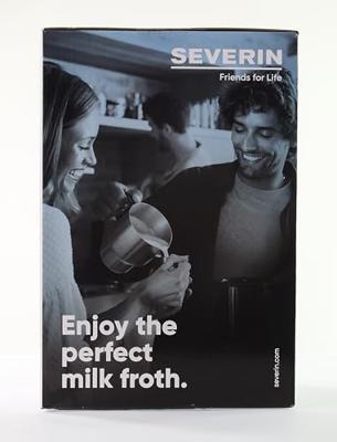 Severin SM3586 Melkopschuimer RVS/Zwart