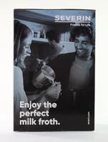 Severin SM3586 Melkopschuimer RVS/Zwart - thumbnail