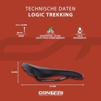 CONTEC zadel "logic" ct saddle logic 270 x 148mm - thumbnail