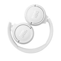 JBL Tune 510BT On Ear koptelefoon Bluetooth Wit Headset, Vouwbaar, Indicator voor batterijstatus, Microfoon uitschakelbaar (mute) - thumbnail