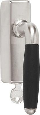 Formani TIMELESS 1932-DKLOCK draaikiepgarnituur afsluitbaar linksdraaiend - mat nikkel/ebbenhout