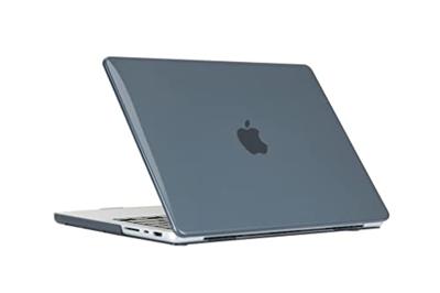 Lunso MacBook Pro 16 inch (2021-2026) cover hoes - case - Glanzend Zwart