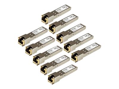 PAQUET DE 10 SFP GIGABIT RJ45 EN CUIVRE COMPATIBLE HP J8177C