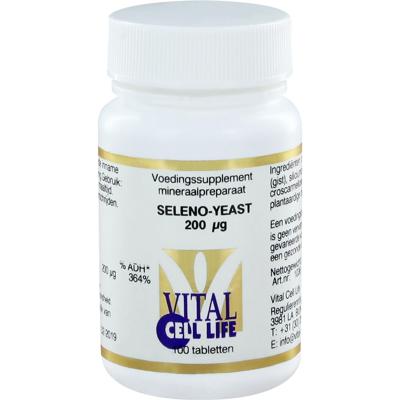 Vital Cell Life Seleno-Yeast 200mcg Tabletten Vital Cell Life Seleno-Yeast 200mcg Tabletten