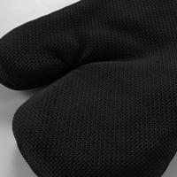 Wicotex ovenhandschoen 40x18 cm zwart-beige - thumbnail