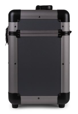 Power Dynamics RC80 Vinyl Record case voor 12 inch platen titanium