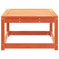 Tuinvoetenbank massief grenenhout wasbruin - thumbnail